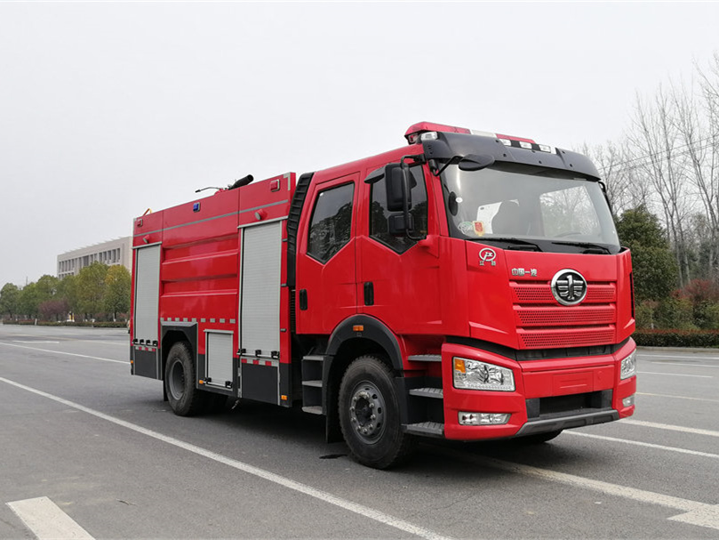 8噸解放單橋泡沫消防車