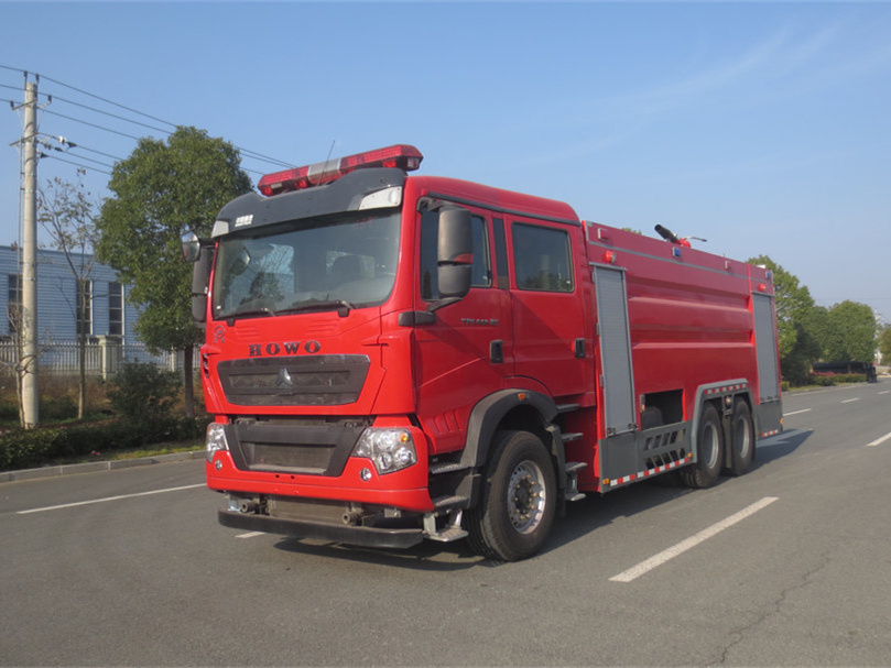 16噸重汽泡沫消防車